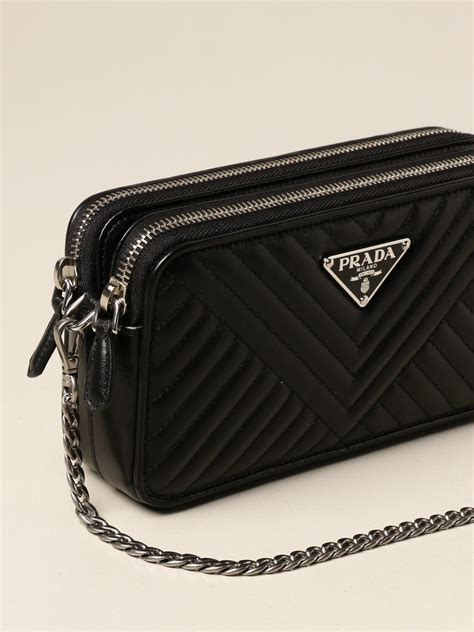 prada chest pouch|Prada women handbag.